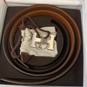 Hermes Reversible Belt